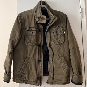 Men’s Hollister, canvas jacket.